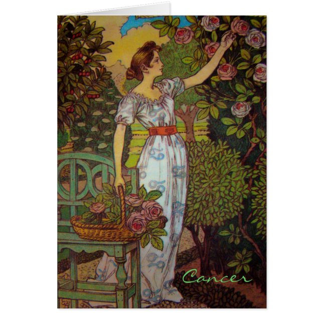 Schildkarte "Krebs" (Vorne)