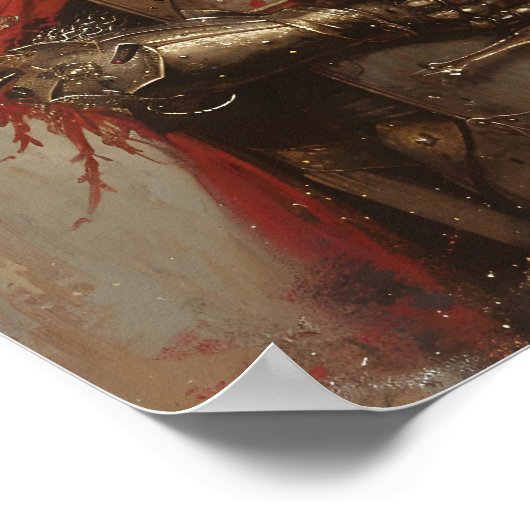 Schildknecht Poster (Ecke)