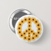Schildknöpfe für Sonnenblumen Button (Vorne & Hinten)