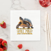 Schildkröte 001 Panzer Ja! Serviette (Beispiel)