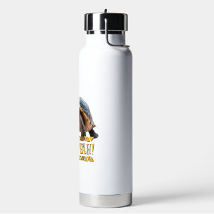 Schildkröte 001 Panzer Ja! Trinkflasche