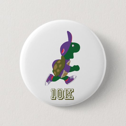 Schildkröte 10K - Lila Button (Vorderseite)
