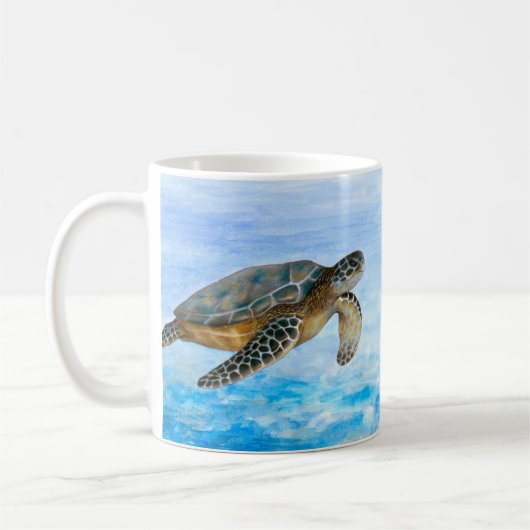Schildkröte 1 kaffeetasse (Links)