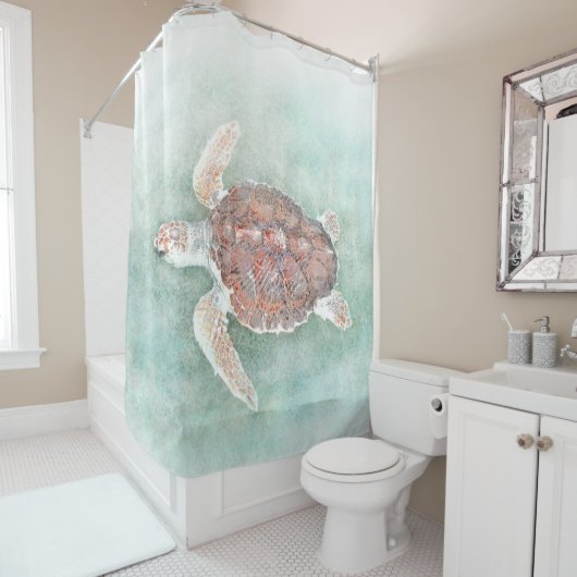 Schildkröte 2 duschvorhang (Beispiel)