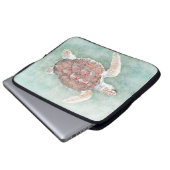 Schildkröte 2 laptopschutzhülle (Vorne Knopf)