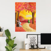 Schildkröte 2 - Plakatdruck Poster (Heimbüro)