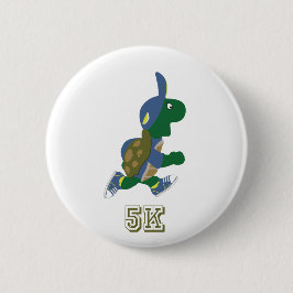 Schildkröte 5K - Blau Button