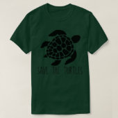 Schildkröte 7 T-Shirt (Design vorne)