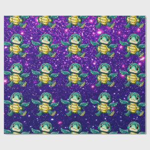 Schildkröte Adorable Niedlich Charming Thema Inspi Geschenkpapier
