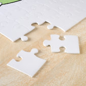 Schildkröte als Friseur mit Schere Puzzle (Seite)