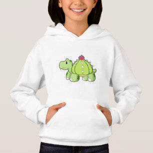 Schildkröte als Kaktus Hoodie
