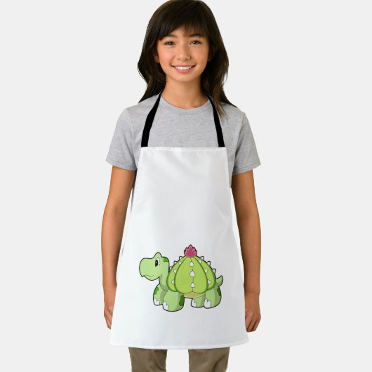 Schildkröte als Kaktus Schürze (Insitu)