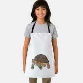 Schildkröte als Runner mit Handtuch Schürze (Insitu)