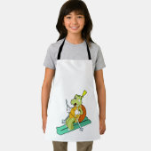 Schildkröte als Skifahrer Schürze (Insitu)