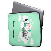 Schildkröte an den Wolken Laptopschutzhülle (Vorderseite Links)