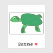 Schildkröte Aufkleber (Blatt)