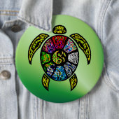 Schildkröte Ba-Gua Button (Beispiel)