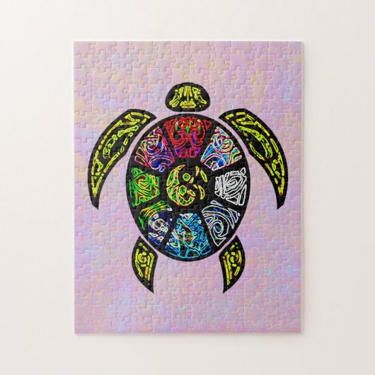 Schildkröte Ba-Gua Puzzle (Vertikal)