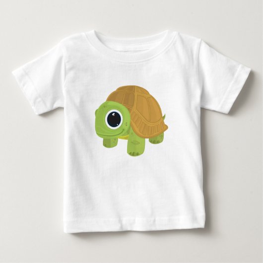 Schildkröte Baby T-shirt (Vorderseite)