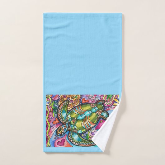 Schildkröte Badhandtuch Set (Handtuch)