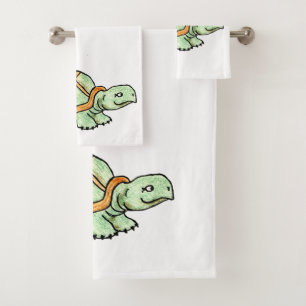 Schildkröte Badhandtuch Set