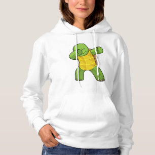 Schildkröte beim Hip Hop Dance Dab Hoodie