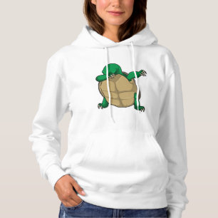 Schildkröte beim Hip Hop Dance Dab Hoodie