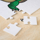 Schildkröte beim Hip Hop Dance Dab Puzzle (Seite)