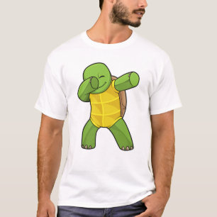 Schildkröte beim Hip Hop Dance Dab T-Shirt