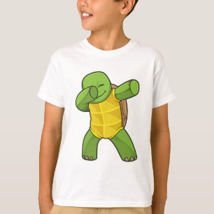 Schildkröte beim Hip Hop Dance Dab T-Shirt