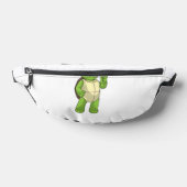 Schildkröte beim Schachspiel mit Schachfigur Bauer Bauchtasche (Ablage )