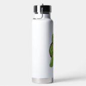 Schildkröte beim Schachspiel mit Schachfigur Bauer Trinkflasche (rechts)