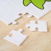 Schildkröte beim Tauchen mit Schnorchel Puzzle (Seite)