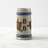 Schildkröte-Bier Stein Bierglas (Mittel)