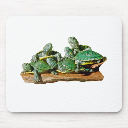 Schildkröte-Bild Mousepad (Vorne)