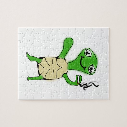 Schildkröte-Brenner Puzzle (Horizontal)