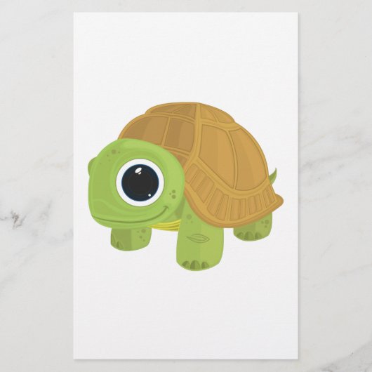Schildkröte Briefpapier (Vorderseite)