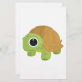 Schildkröte Briefpapier (Vorne/Hinten)