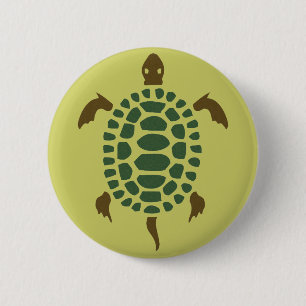 Schildkröte Button