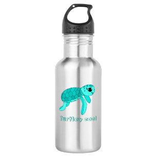 Schildkröte coole Babyschildkröte Edelstahlflasche