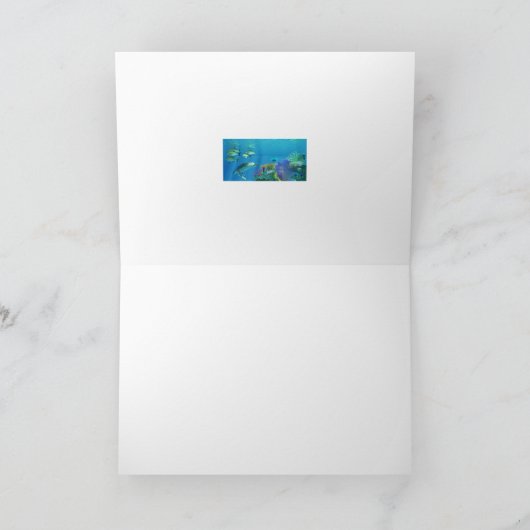 Schildkröte Dankeskarte (Innenseite)