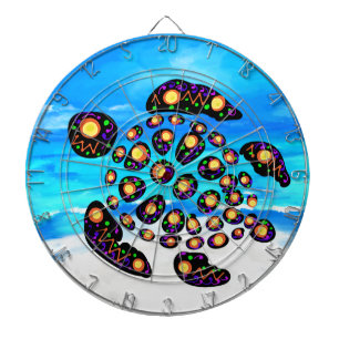 Schildkröte Dartscheibe