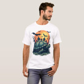 Schildkröte der Schreie T-Shirt (Vorne ganz)