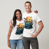 Schildkröte der Schreie T-Shirt (Unisex)