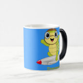 Schildkröte Dreamer™ verwandelnde Tasse (VorderseiteRechts)