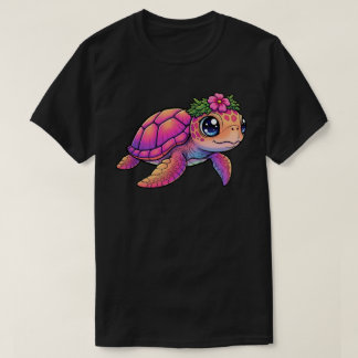 Schildkröte Dunkles T-Shirt