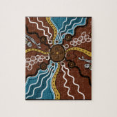 Schildkröte-Ei, das Punkt-Kunst träumt Puzzle (Vertikal)