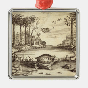 Schildkröte-Eier, die vorbei, "von der China Ornament Aus Metall