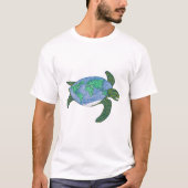 Schildkröte-Erde T-Shirt (Vorderseite)