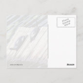 Schildkröte-Erholung Postkarte (Rückseite)